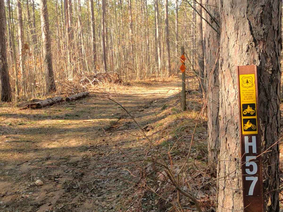 ORV H-57 : Mack- Old Baldy Trail photo 3