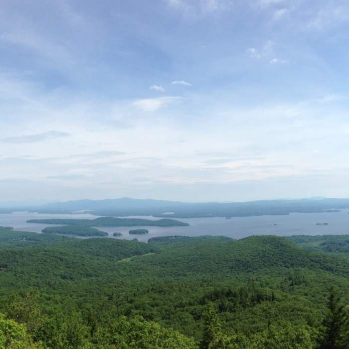 View from Mount Major Near Mt. Major Trail