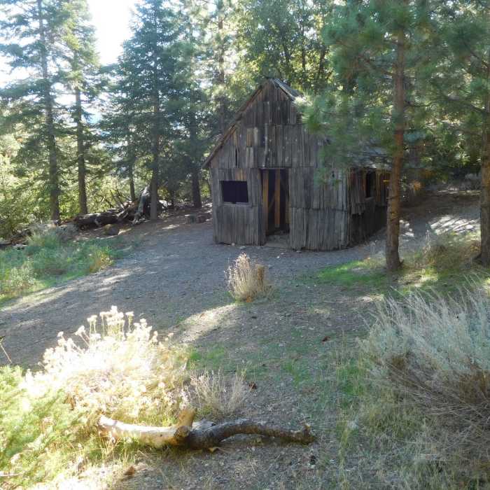 Vincent's Cabin Near Big Horn Mine Trail