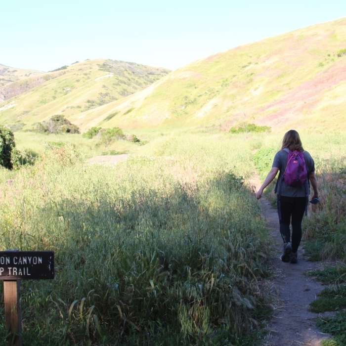 Beginning of Scorpion Canyon Loop Trail. Near Scorpion Canyon Loop Trail