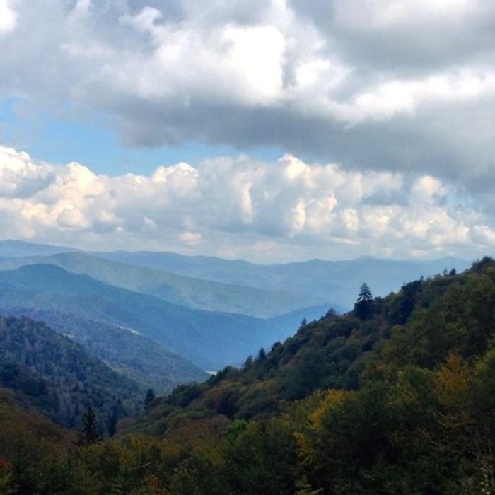 Great Smoky Mountains Viewpoint Near Smokies Challenge Adventure Run (SCAR)