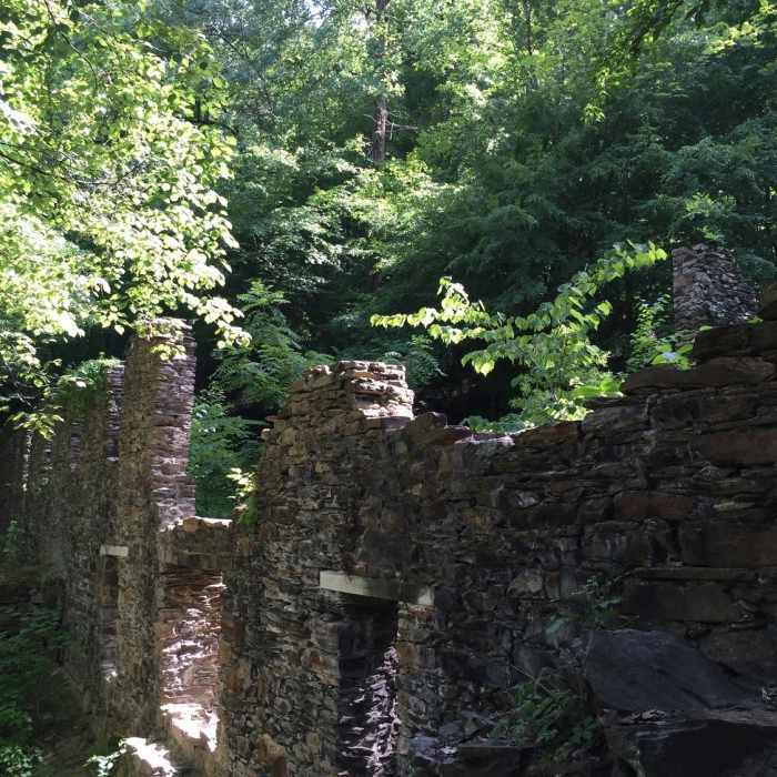 The paper mill ruins at Sope Creek Near Columns Drive to Sope Creek Figure 8