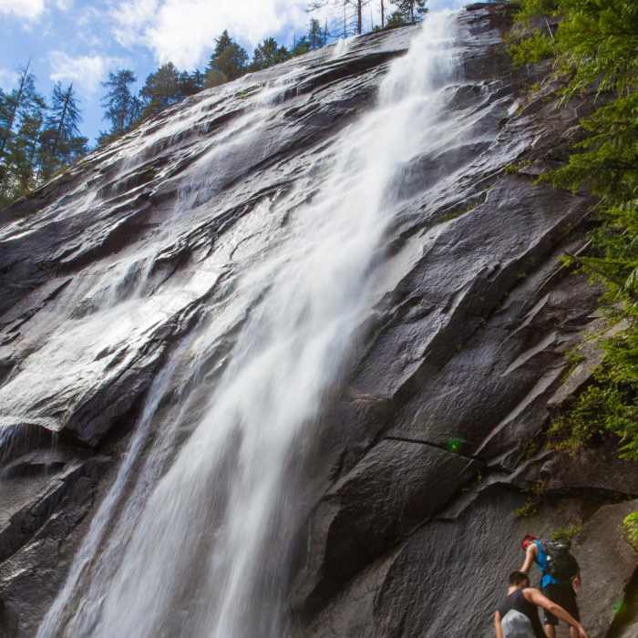 Near Bridal Veil Falls, Washington