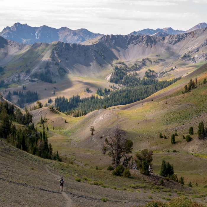 Near East Fork to Glacier Lake to West Fork Loop