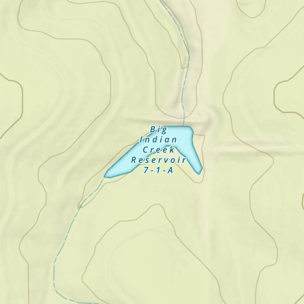Big Indian Creek Reservoir 7-1-A photo