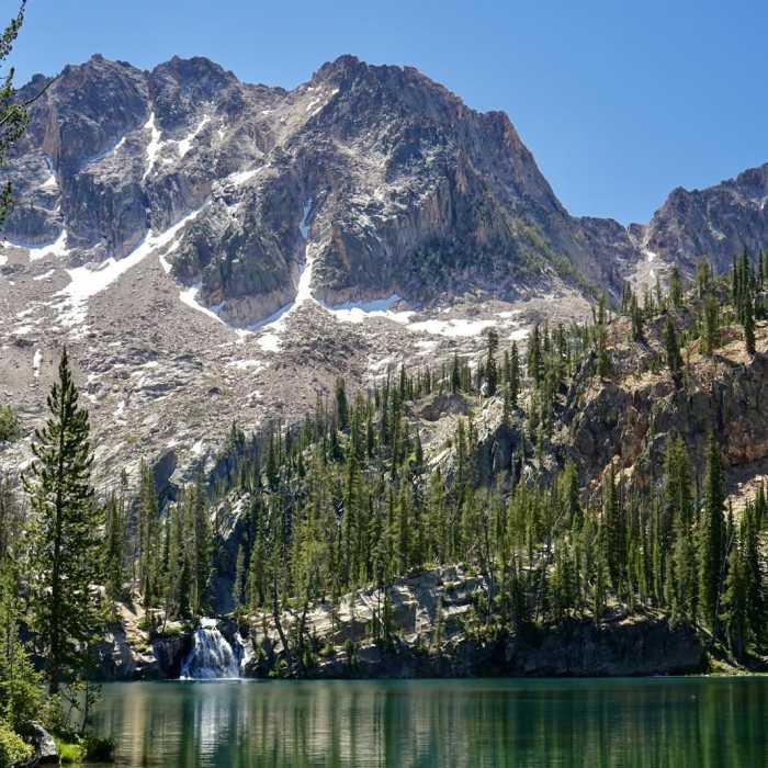 Near Upper and Middle Cramer Lakes