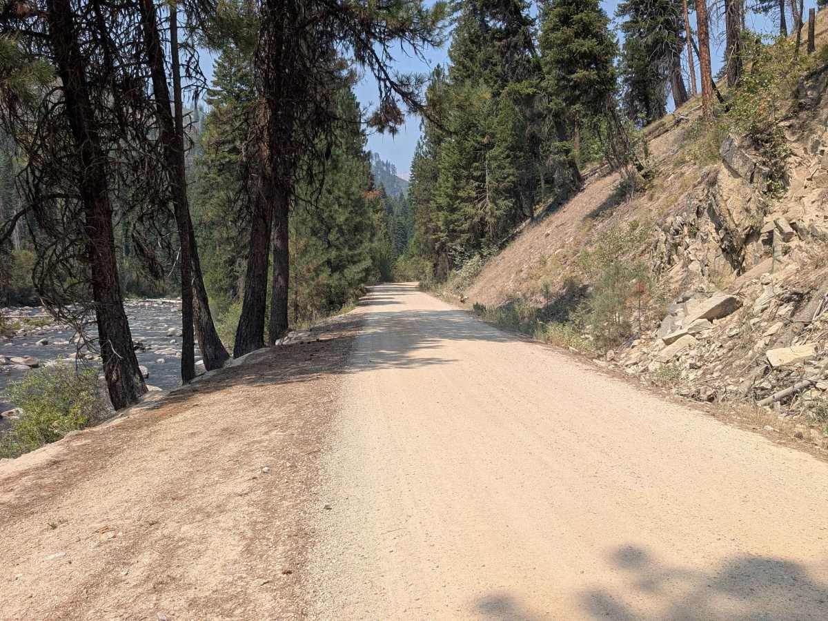 Lick Creek trail photo