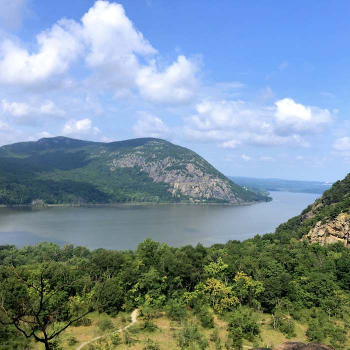 View of Hudson River Near Washburn/Nelsonville/Undercliff Loop