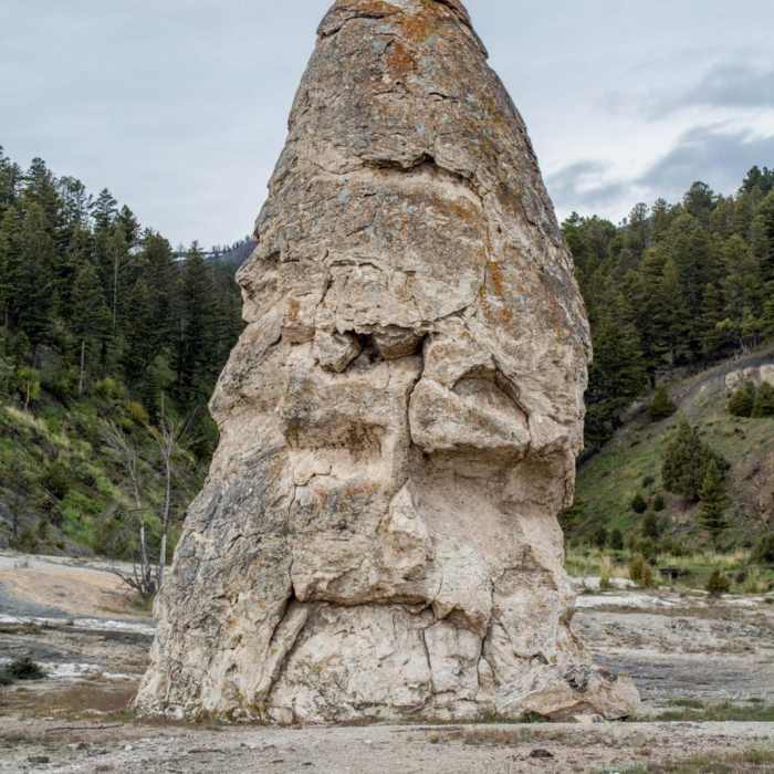 Near Mammoth Hot Springs