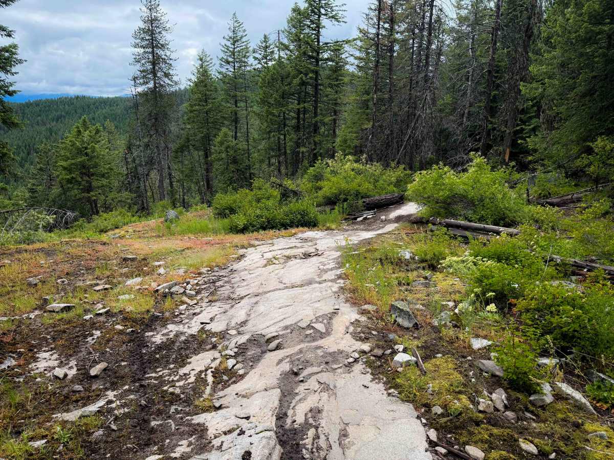 Radar Dome trail photo