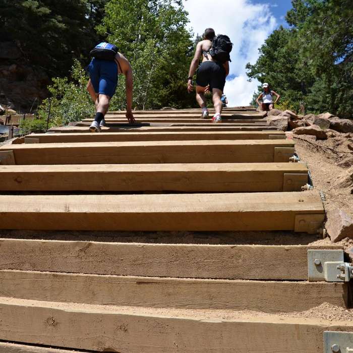 Near The Manitou Springs Incline Near The Manitou Springs Incline
