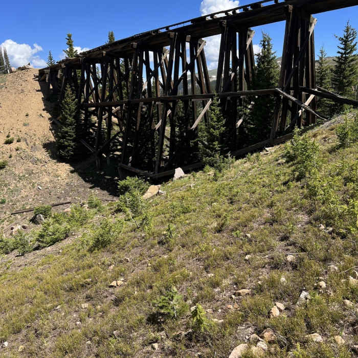 Near James Peak (13,294') from Corona Pass Road