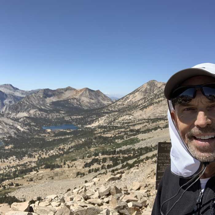 Near Kearsarge Pass Trail