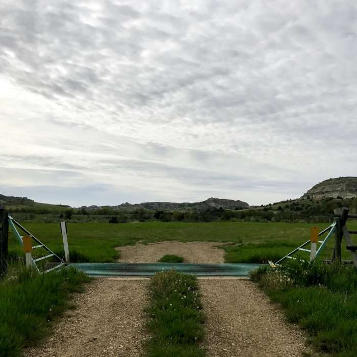 Near Devils Pass via the Maah Daah Hey Trail Near Devils Pass via the Maah Daah Hey Trail