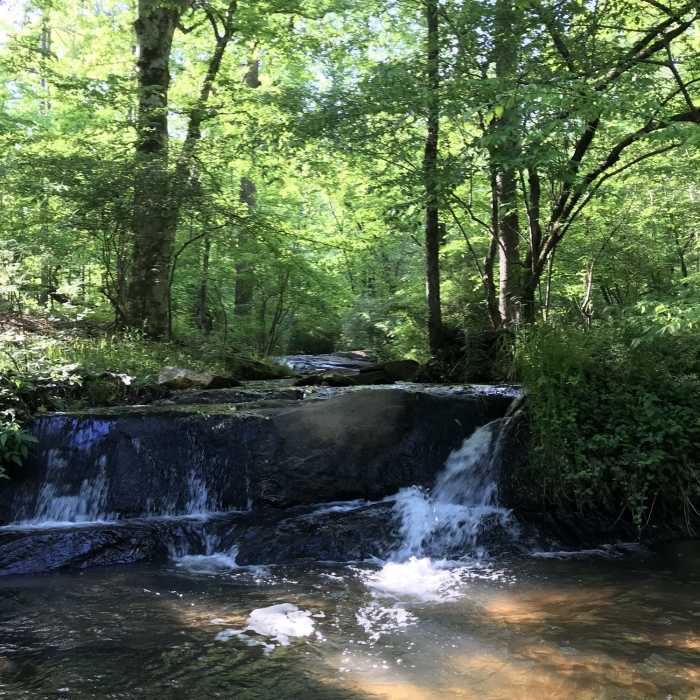 falls Near Hard Labor Creek Medium Loop