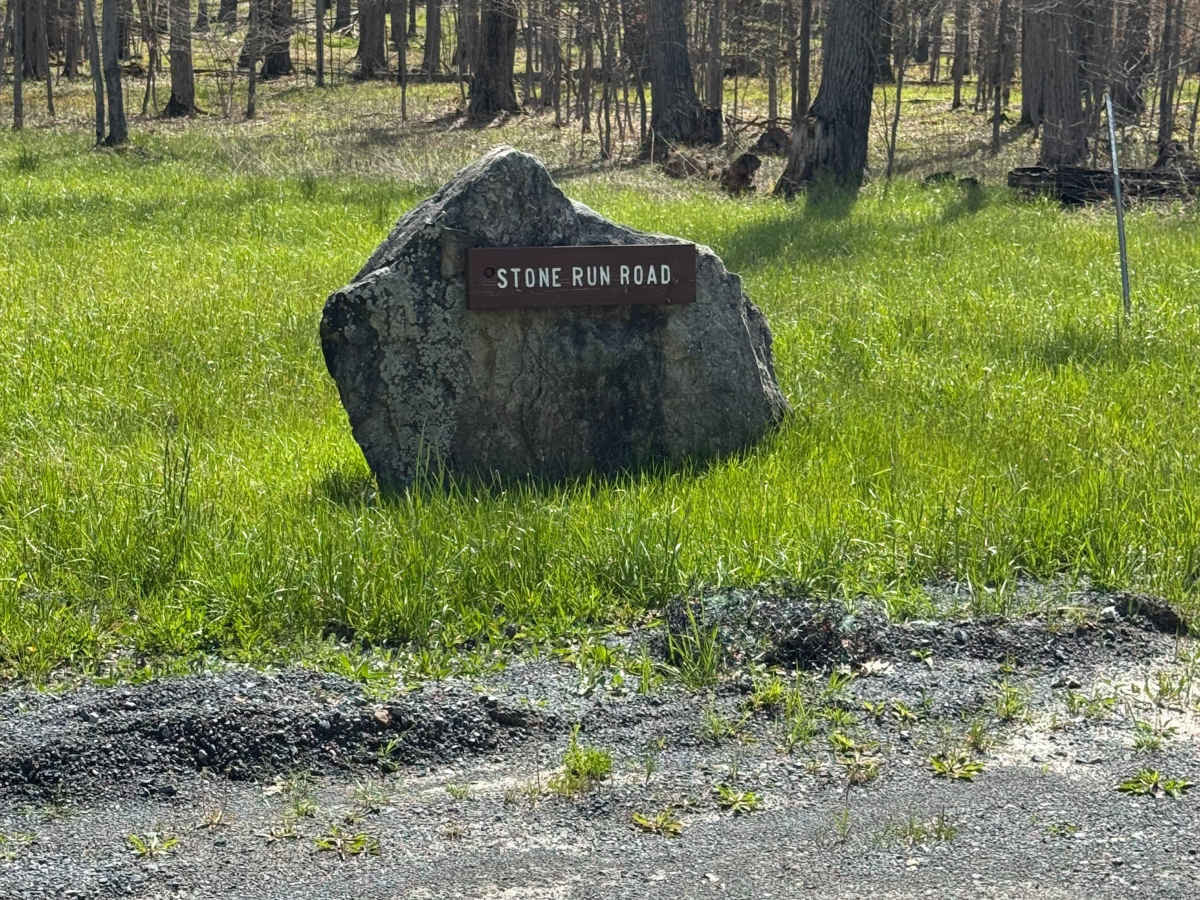 Stone Run Road trail photo