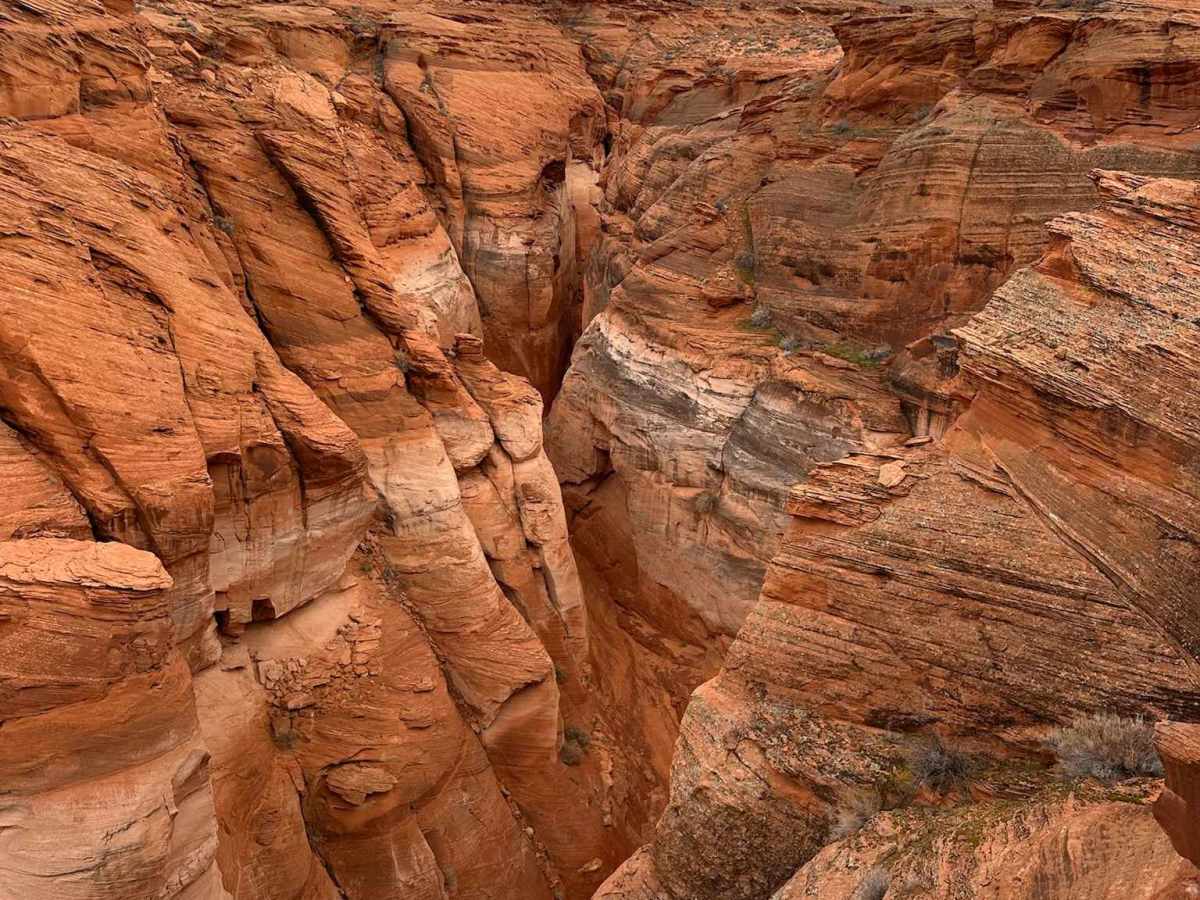 Antelope Slots Overlook trail photo