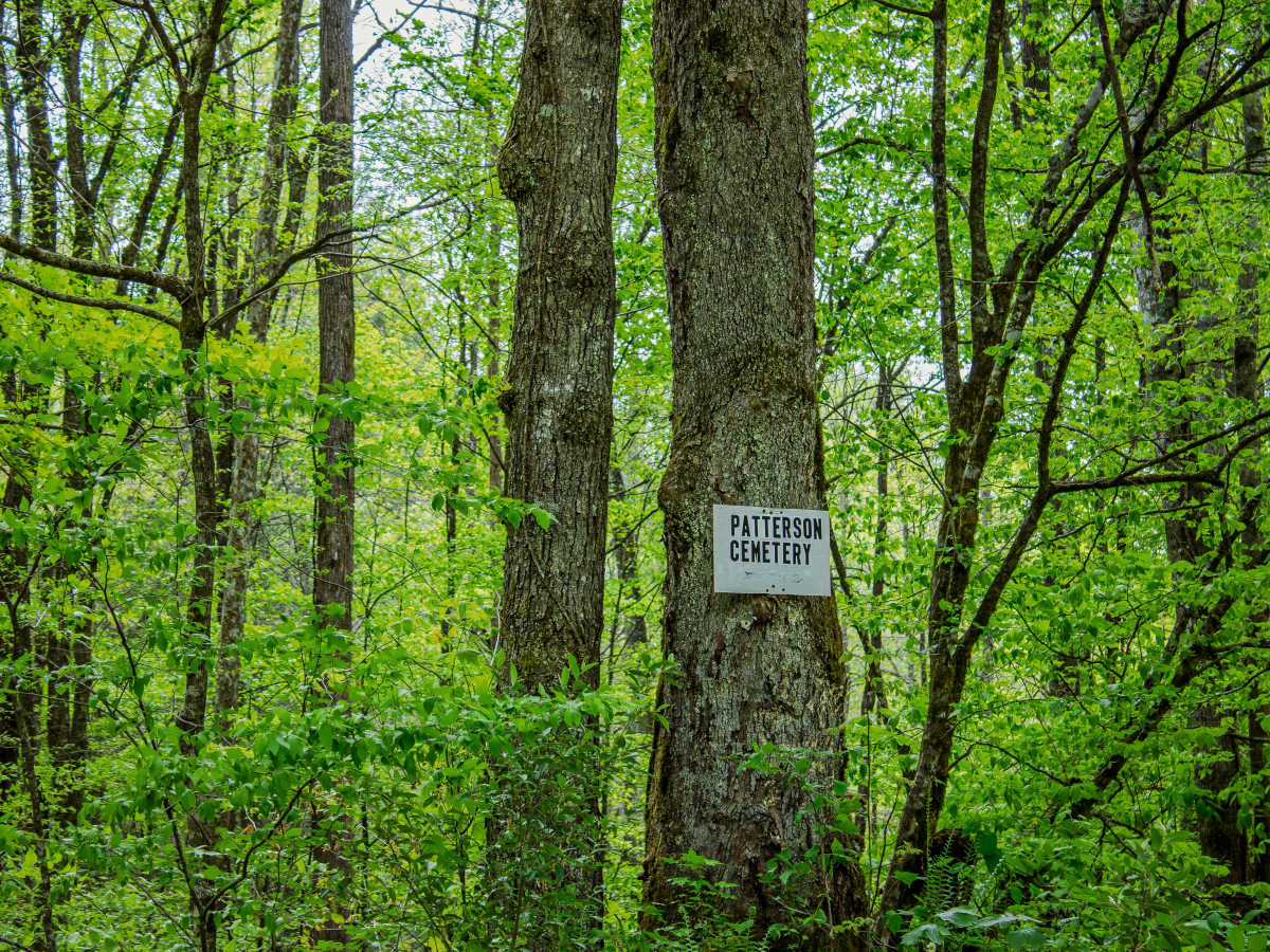 Patterson Cemetery Road trail photo