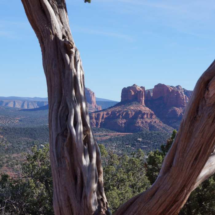 Sedona Redrocks from the Herkenham Trail Near Herkenham Trail