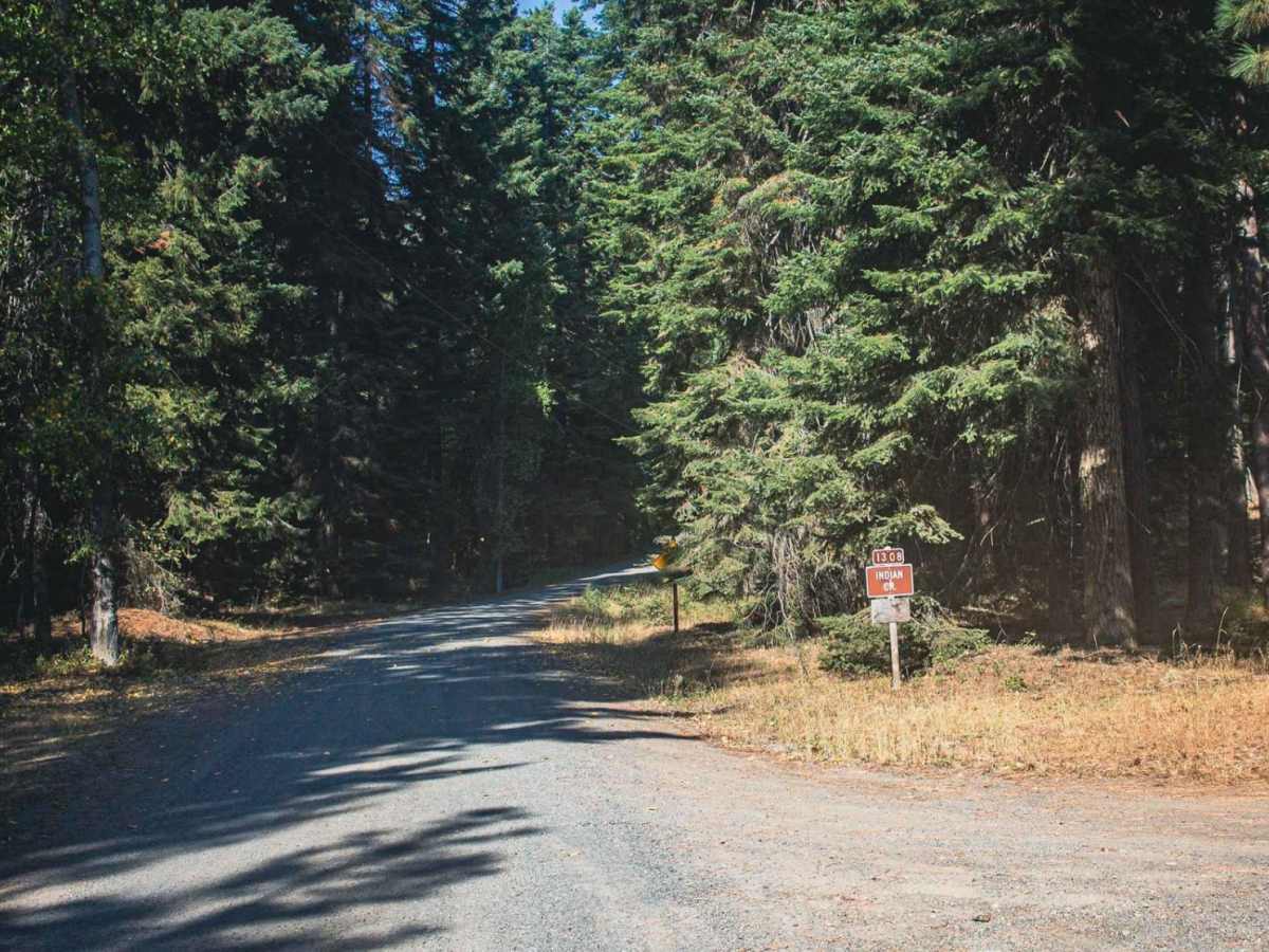 Indian Creek trail photo