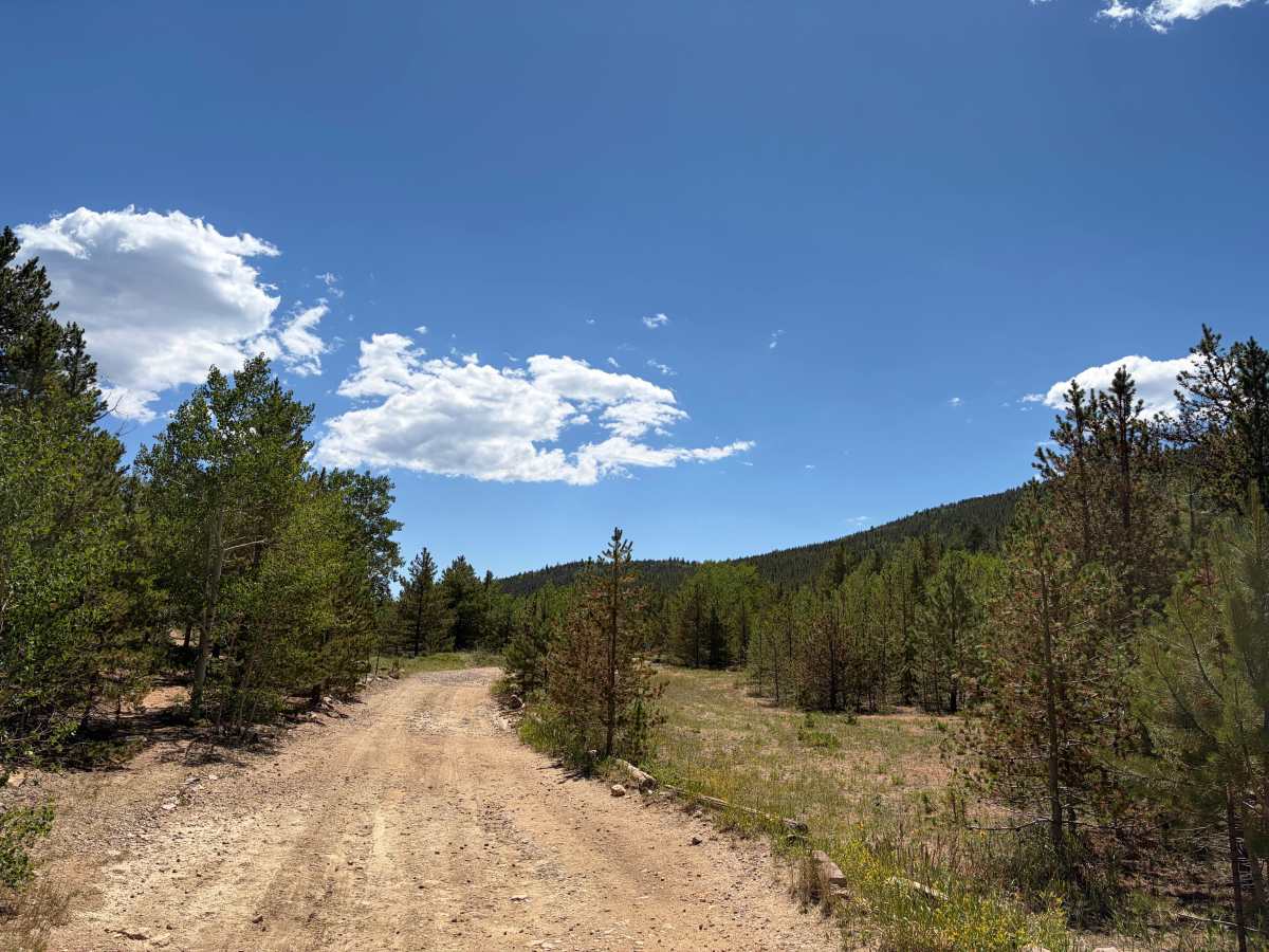 Pewabic Mine Road trail photo
