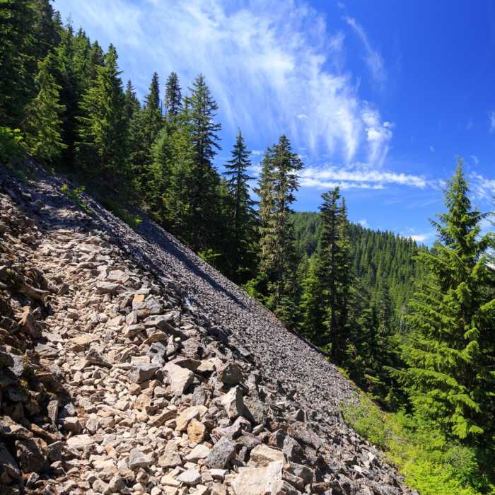 Near Henline Mountain