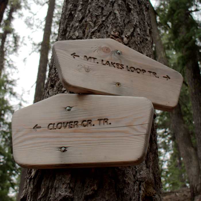 Near Mountain Lakes Loop