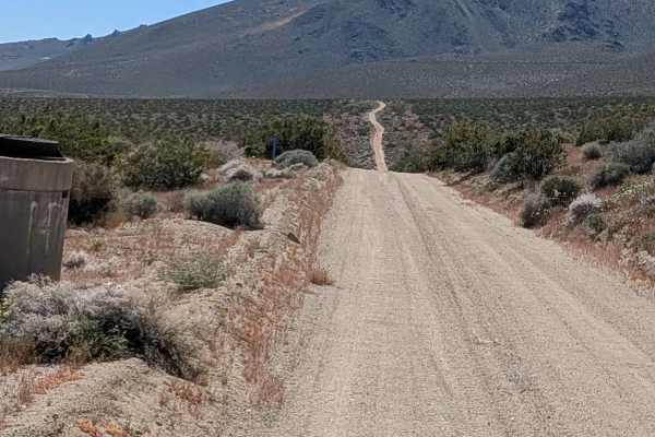 Aquaduct Service Road Grapevine Canyon - BLM LA2
