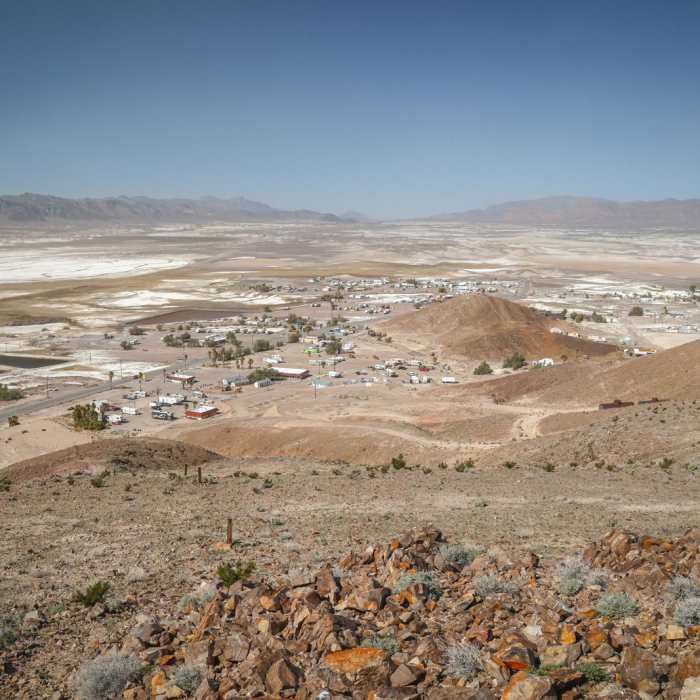 Near Tecopa Ridgeline Trail