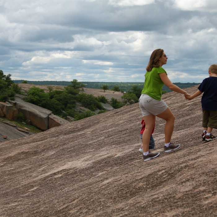 Almost there! Near Enchanted Rock Tour