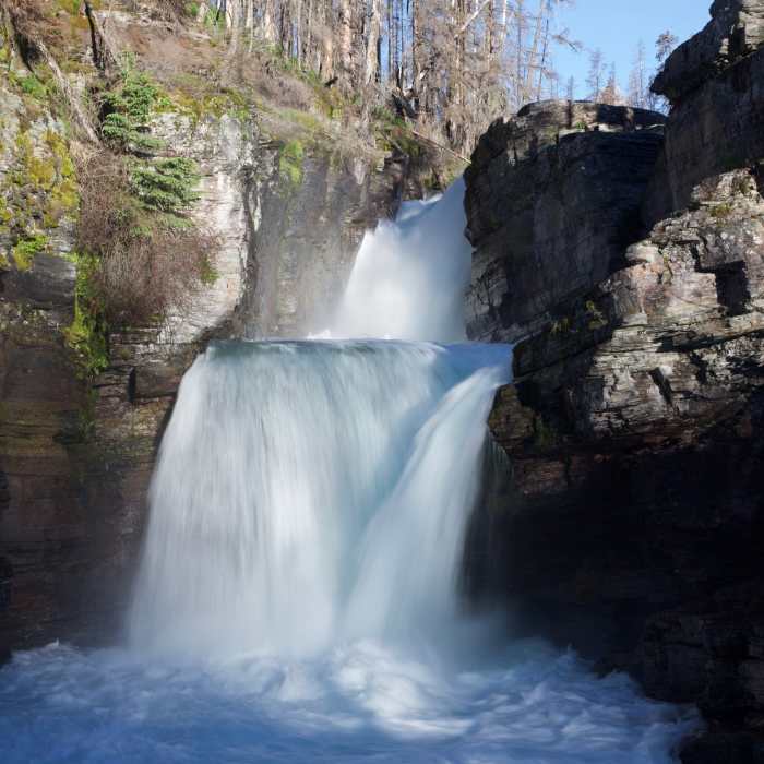 Near St. Mary / Virginia Falls