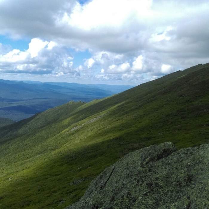 View from the Caps Ridge Trail. Near Caps Ridge Trail