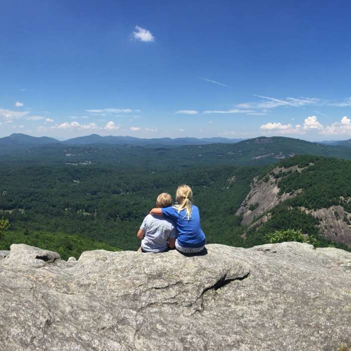 Near High Hampton Inn to Chimney Top Peak