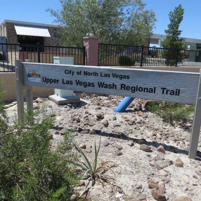 Trailhead Near Las Vegas Wash Trail