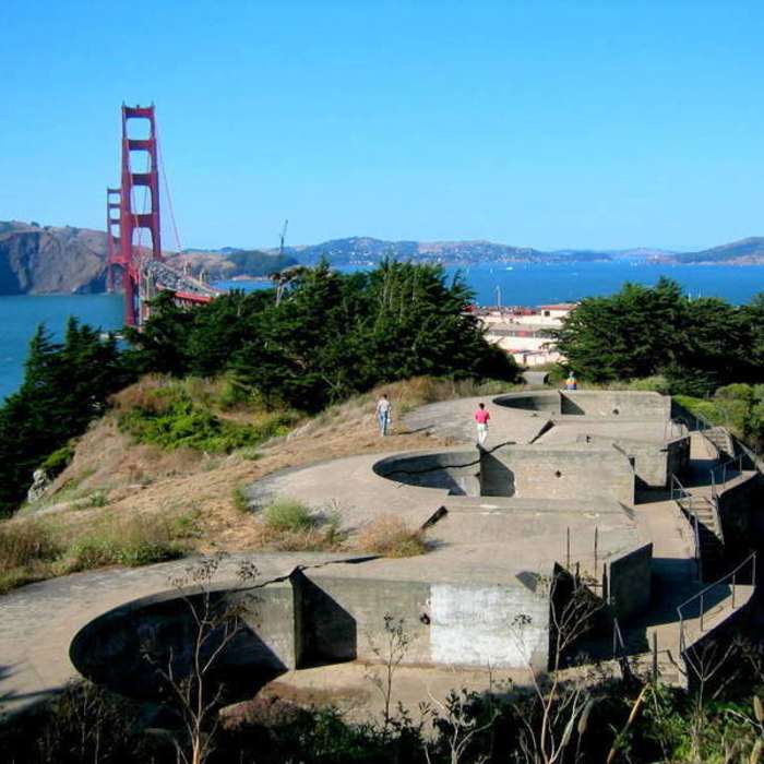 Near California Coastal Trail: Presidio