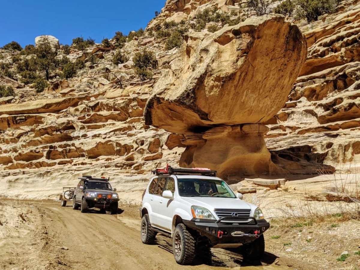 Left Hand Collett Canyon Road - BLM230 photo 2