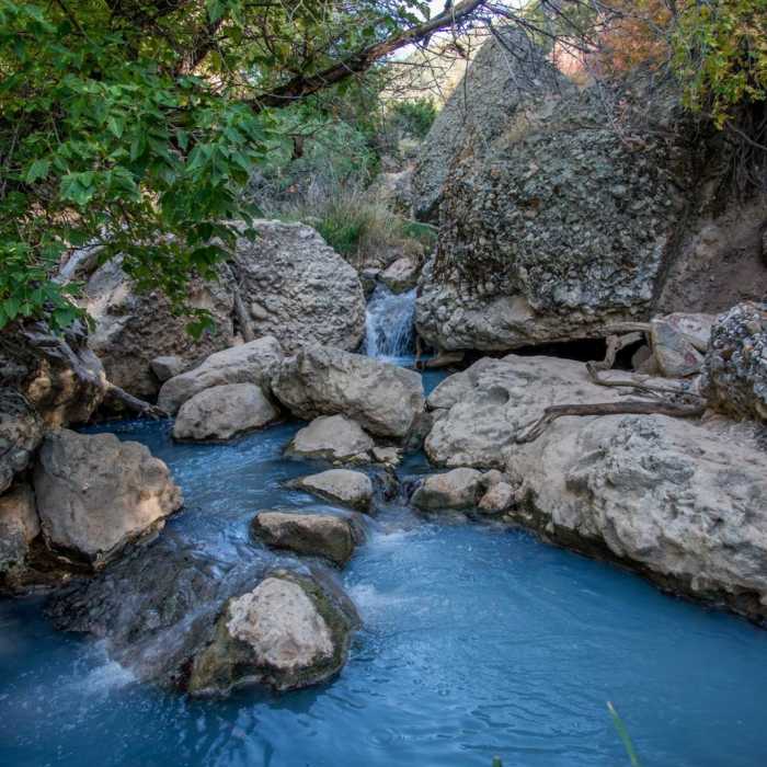 Near Fifth Water Hot Springs