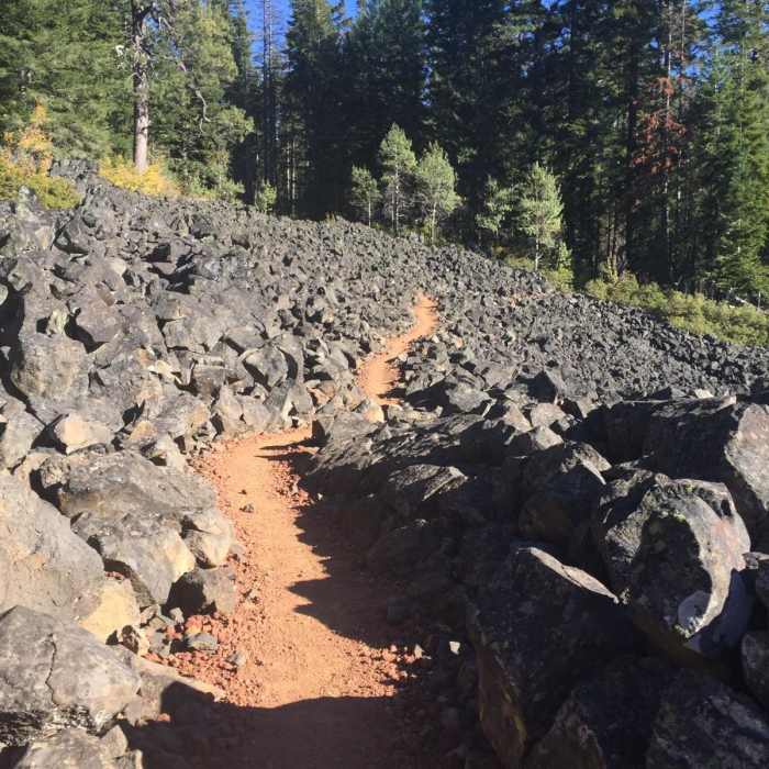 Near Fish Lake to Brown Mountain Shelter