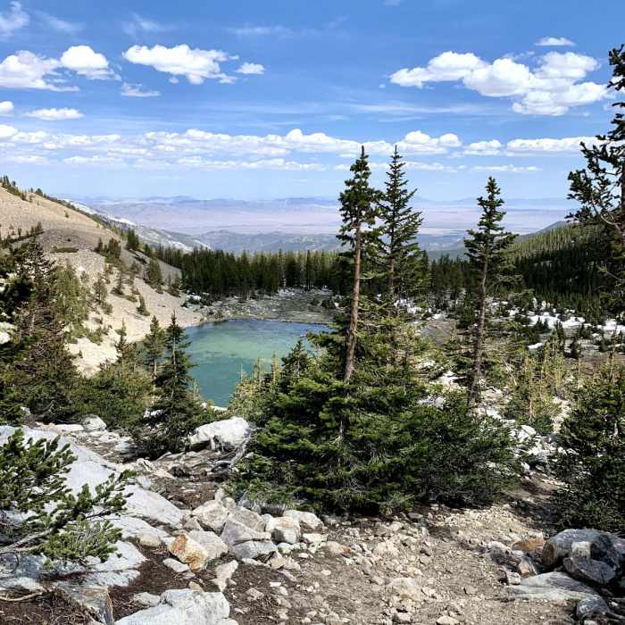 Near Snake Creek Trailhead to Baker Lake