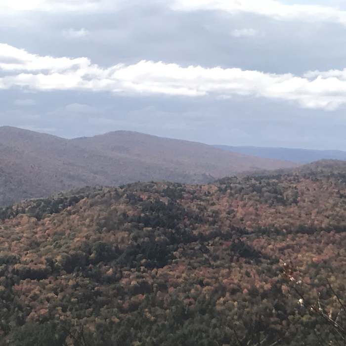 View from Stapleton Point (top of Little Ascutney). Near Little Ascutney Mountain