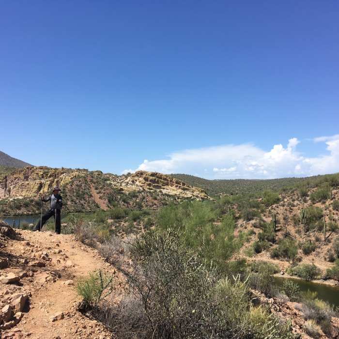 Butcher Jones Trail-Saguaro Lake, Arizona Near Butcher Jones Trail