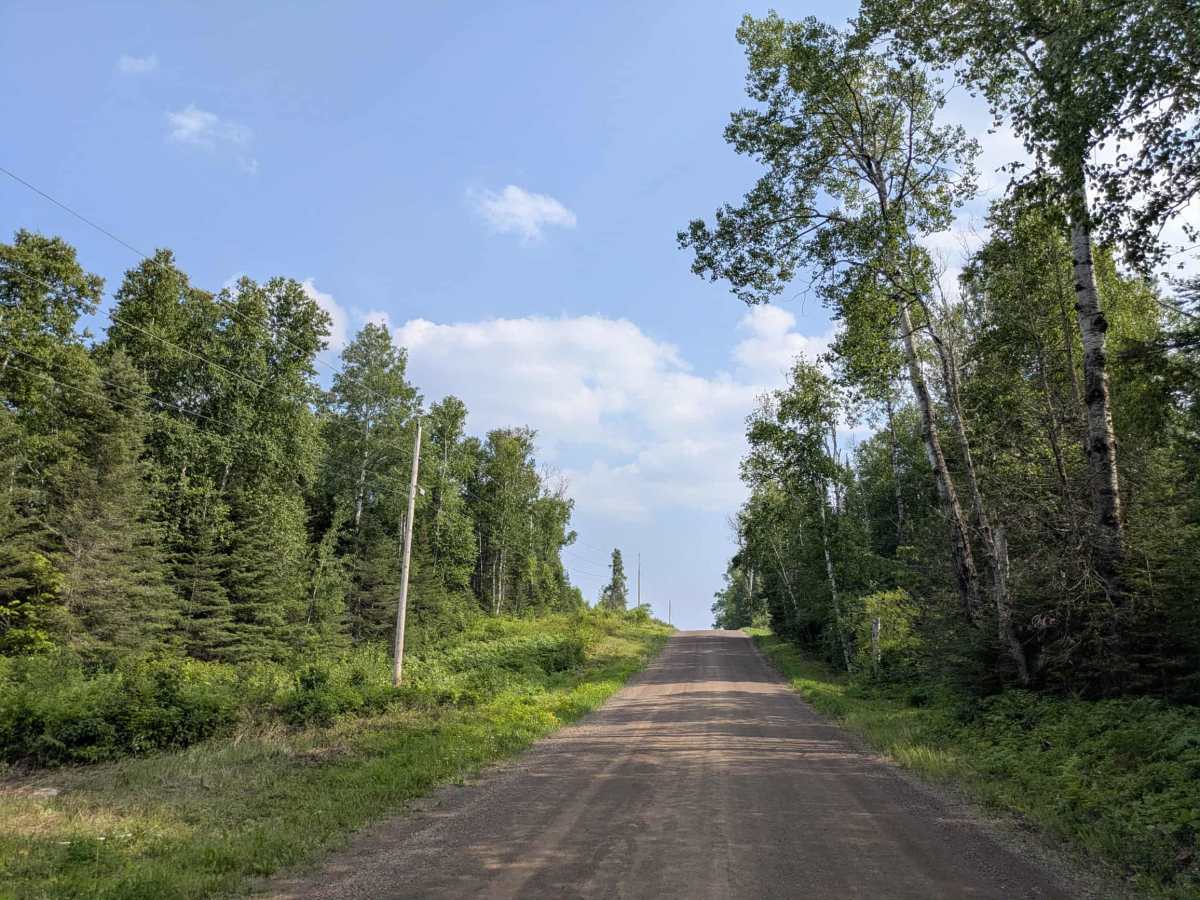 Pike Lake Road trail photo