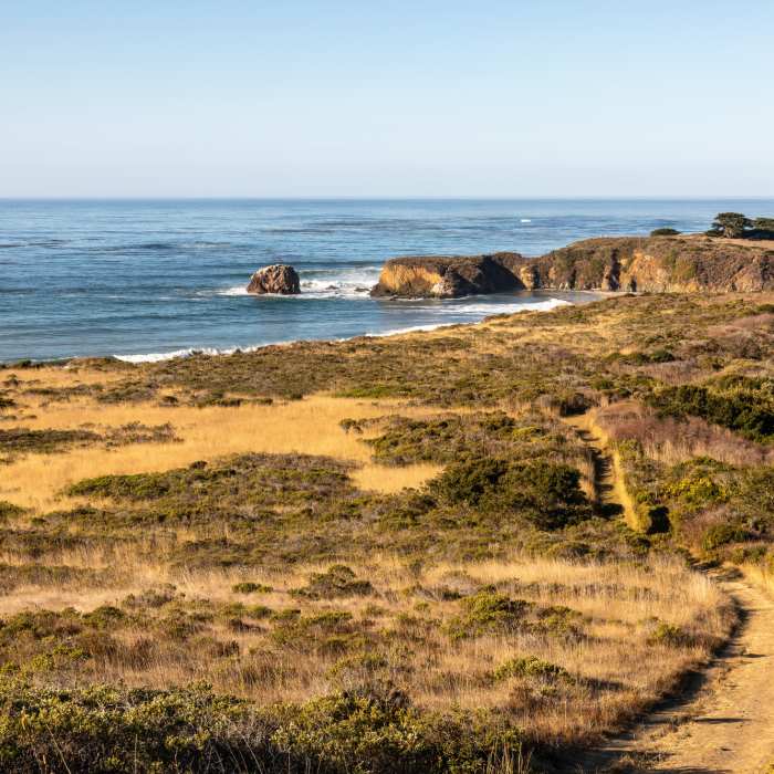 Headlands from Ridge Trail. Near Molera Beach Super Loop