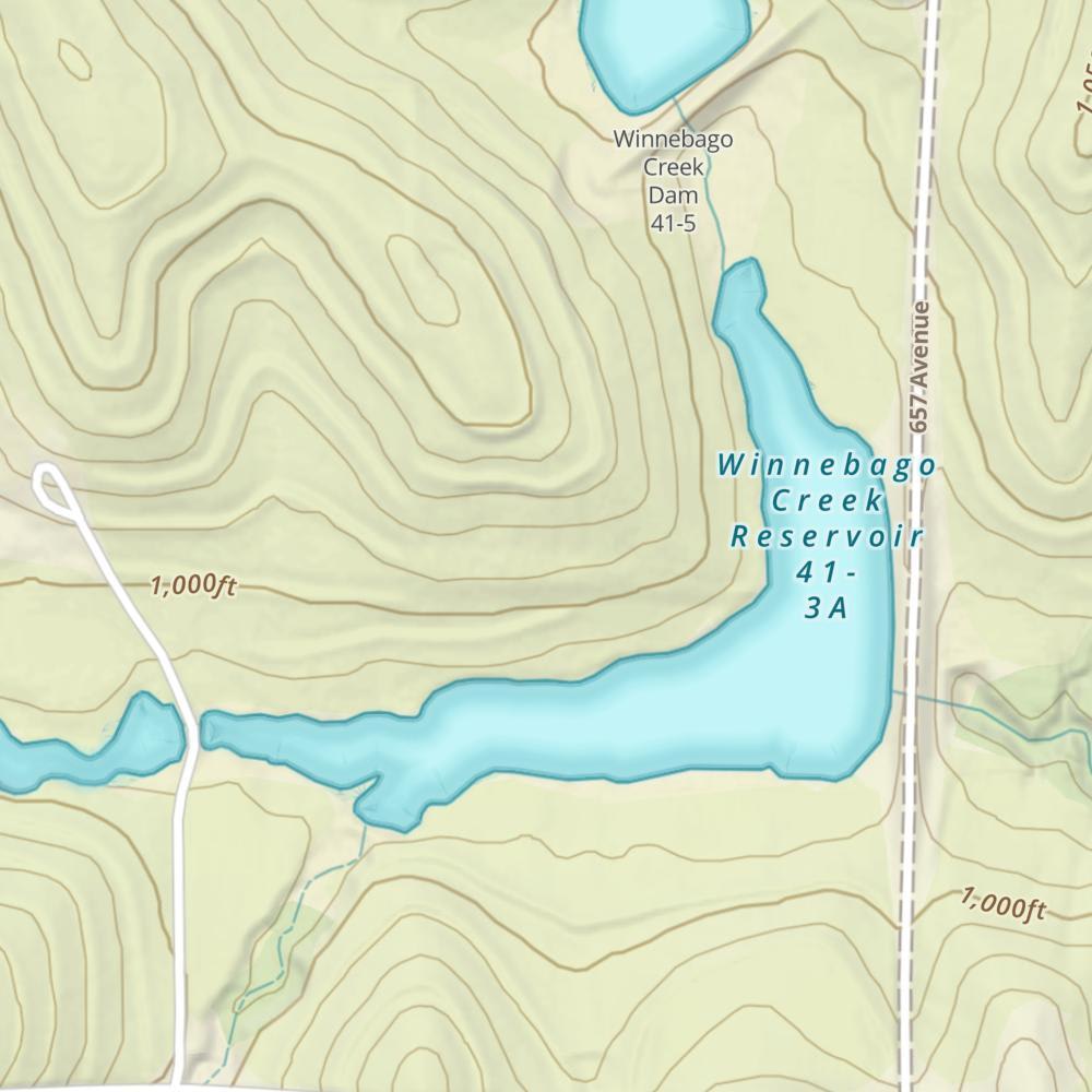 Winnebago Creek Reservoir 41-3A photo