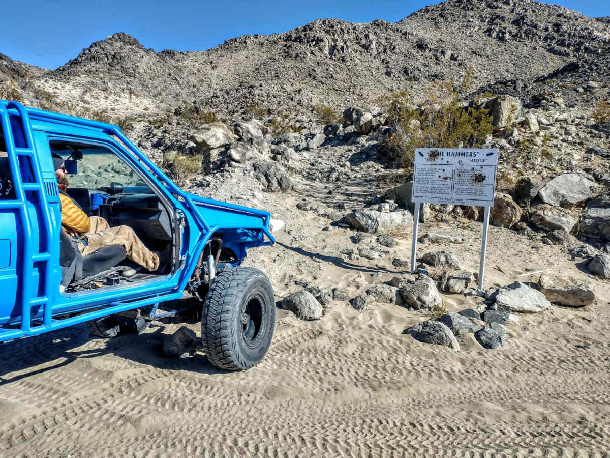 Sledgehammer trail photo