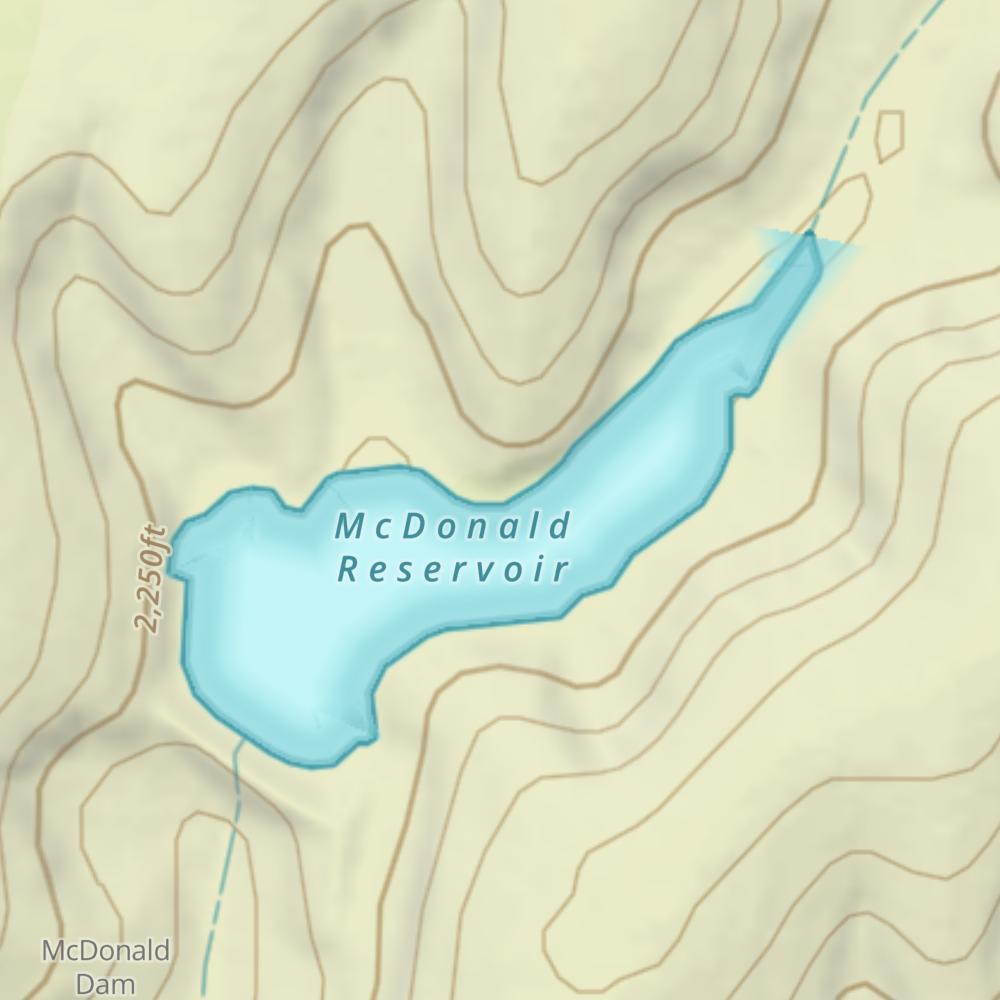 McDonald Reservoir photo