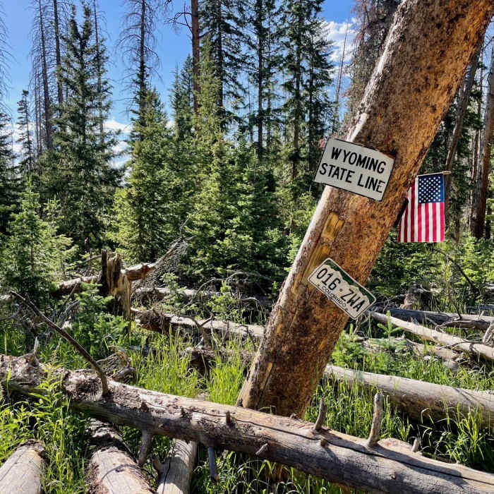 Near Continental Divide Trail: Wyoming Section 1