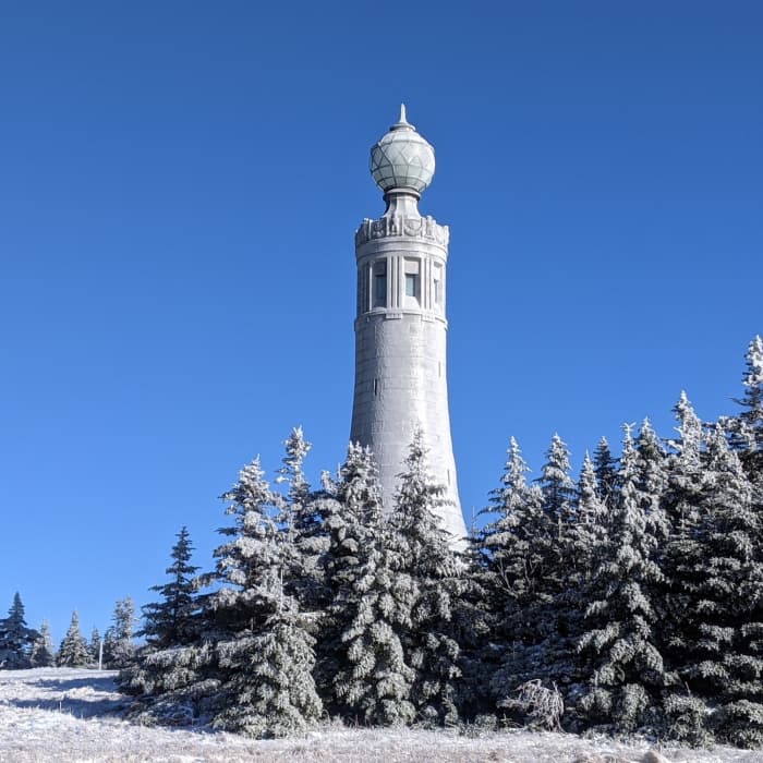 Near Bellows Pipe to Mt Greylock Summit