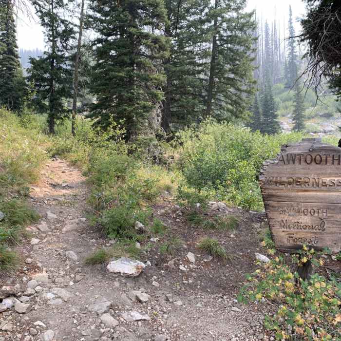 Near Trail Creek Lakes