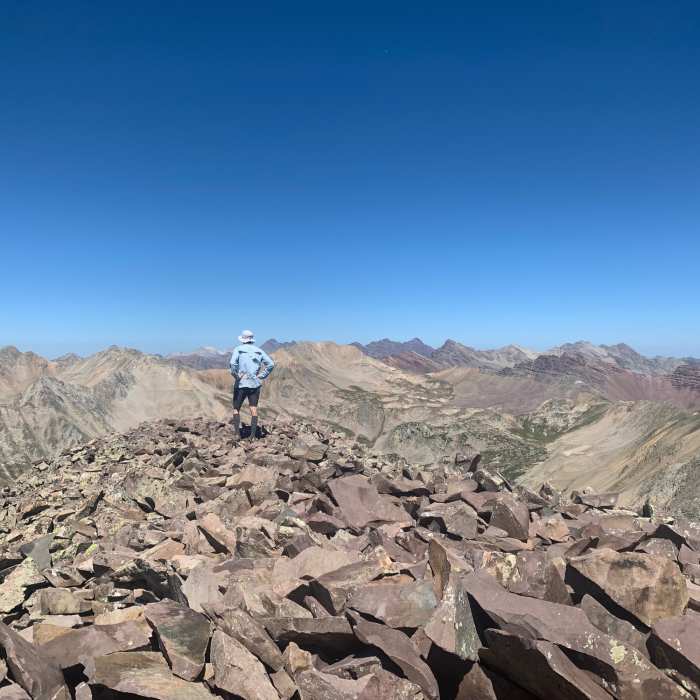 Near Teocalli Mountain Out and Back